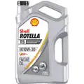 Rotella Synthetic Blend Engine Oil, 1 gal. Bottle, SAE Grade: 15W-40, Amber