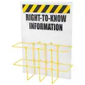 Right-To-Know Center, English, White, Right-To-Know Information, Wall, 5" Depth