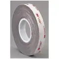 3M Acrylic Foam Double Sided VHB Foam Tape, Acrylic Adhesive, 45.00 mil Thick, 1/2" X 5 yd., Gray