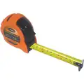 25 ft. Steel SAE/Metric Tape Measure, Orange