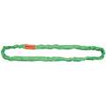 Lift-All 2 ft. Endless - Type 5 Round Sling, 7/8" Diameter, Color Code: Green, Polyester