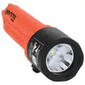 Intrinsically Safe Flashlight,3 AA,Red: 200 lm Max. Brightness, 10.5 hr Run Time at Max. Brightness