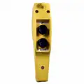 Hubbell Wiring Device-Kellems 2-Button Up/Down Pendant Push Button Station, 2NO, NEMA Rating 4X, Yellow