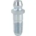 Grease Fitting: 1/4"-28 Fitting Thread Size, SAE-LT, Steel, 15/16 in Overall Lg, 10 PK