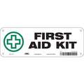 Condor First Aid Sign, Sign Format Other Format, First Aid Kit, Sign Header No Header, Vinyl