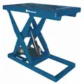 Stationary Scissor Lift Table, 3,000 lb Load Capacity, 42 5/8" Lifting Height Max.