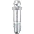 Grease Fitting: 1/4"-28 Fitting Thread Size, SAE-LT, Steel, 1 1/8 in Overall Lg, 10 PK
