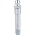 Straight Zinc-Plated Standard Grease Fitting; 1/4"-28