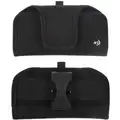 Cell Phone Holder Horizontal XL, Fits Brand Various Electronic Devices, Black, Polyester