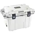 Pelican 50 qt. Marine Chest Cooler with Ice Retention Up to 10 days; White, Holds 40 Cans