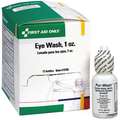 First Aid Only Personal Eye Wash Bottle: 1 oz Bottle Size, 12 PK