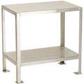 Fixed Height Work Table, Stainless Steel, 24" Depth, 30" Height, 36" Width,1200 lb. Load Capacity