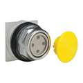 Schneider Electric Metal Push Button Operator,Type of Operator: 35mm Mushroom Head, Size: 30mm, Action: MomentaryPush