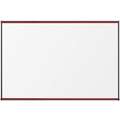 Best-Rite Gloss-Finish Porcelain Dry Erase Board, Wall Mounted, 48"H x 72"W, White