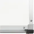 Best-Rite Gloss-Finish Porcelain Dry Erase Replacement Panel, Wall Mounted, 48"H x 96"W, White