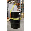 Drum Sling, Vertical, 850 lb. Load Capacity, 30" Overall Length, Polyester Webbing