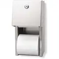 Universal Standard Toilet Paper Dispenser, Silver, Holds (2) Rolls
