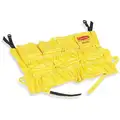 Rubbermaid Receptacle Caddy Bag, Color Yellow, Material Vinyl