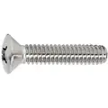 Phillips Oval Head Machine Screw, #10-32 x 3/4", Stainless Steel Finish, Stainless Steel, 50 PK