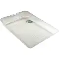 Ability One Paint Tray Liner: 11 in Overall Wd, 1 qt Capacity, 16 1/2 in Overall Lg, 6 PK