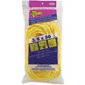 3/8" dia. Polypropylene All Purpose General Utility Rope, Yellow, 50 ft.