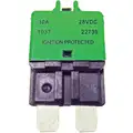 Bussmann CB227 Series Automotive Circuit Breaker, Plug In Mounting, 30 Amps, Blade Terminal Connection