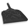Dust Pan, Extra Wide, Black