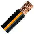 Color Coded Battery Cable, 4/0 AWG, 25 ft., Black
