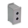 Wiegmann Pushbutton Enclosure, Number of Columns 1, Number of Holes 2, 12, 13 NEMA Rating