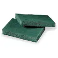 4-1/2" x 3" Synthetic Fiber Scouring Pad, Green, 80PK