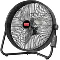 Dayton 20" Floor Fan, Non-Oscillating, 120 VAC, Number of Speeds 3