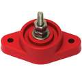 Power Distribution Post Single Point 160A 3/8" Post Red