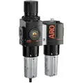 1" NPT Filter/Regulator/Lubricator with 0 to 140 psi Adjustment Range
