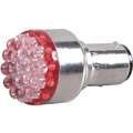Hamsar Trade Number 1157, 1.5 Watts Miniature LED Bulb, S8, Double Contact Bayonet (BA15d), 12-24
