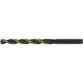 Sabre Jobber Length Drill Bit, Drill Bit Size 11, Overall Length 3-1/2 in, Flute Length 2-5/16 in, High Speed Steel