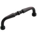 Zinc Pull Handle with Oil Rubbed Bronze Finish, Brown; Hardware Included