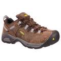 Keen Athletic Shoe, 10 1/2, D, Men's, Cascade Brown/Gargoyle, Steel Toe Type, 1 PR