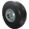Flat-Free Polyurethane Foam Wheel, 10-1/4" Wheel Dia., 350 lb. Load Rating