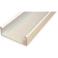 Legrand 10 ft. 4000 Series Raceway, Steel, Ivory, Cover Type: Snap On