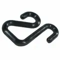Klein Tools Black, Aerial Basket Hook, Nylon, 5-1/2"Overall Width, 5-1/2"Overall Length