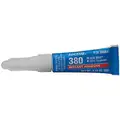 Loctite 3g Tube Instant Adhesive, Begins to Harden: 1 min. 30 sec., 300 cPs, Black