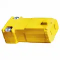 Hubbell Wiring Device-Kellems 15 Amp General Grade Hinged Straight Blade Connector, 1-15R NEMA Configuration, Yellow