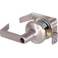 Lever Lockset, Mechanical, Heavy Duty, Different, Satin Nickel, 2 3/4" Backset, Cylindrical