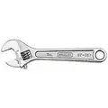 Stanley Adjustable Wrench 1 3/8" Jaw Capacity Chrome Finish