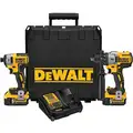 Dewalt DCK299P2 20V MAX XR Cordless Combination Kit, 20.0V, Number of Tools 2