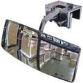 Vehicle RearView Safety Mirror; 2-1/2" H x 8" W, 30 ft. Approx.Viewing Distance