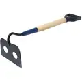 Perforated Mortar Mixer Hoe with 18" Hardwood Handle and 7" Forged Carbon Steel Blade