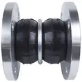 6" Pipe Size Double Sphere EPDM Expansion Joint, -50 To 230 Deg F Temp. Range