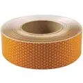 Reflective Tape, 5 yr, 2" Width, 25 ft Length, Agriculture, Roll