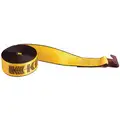 Winch Strap, 30 ft.L x 3"W, 5400 lb. Load Limit, Adjustment: Winch (Not Included)